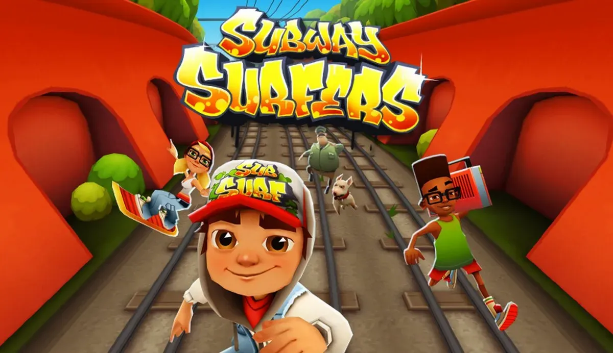 subway surfers.