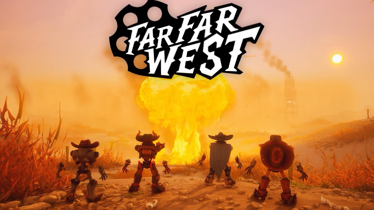 Far Far West: Review Game Co-op Koboi Robot di Steam