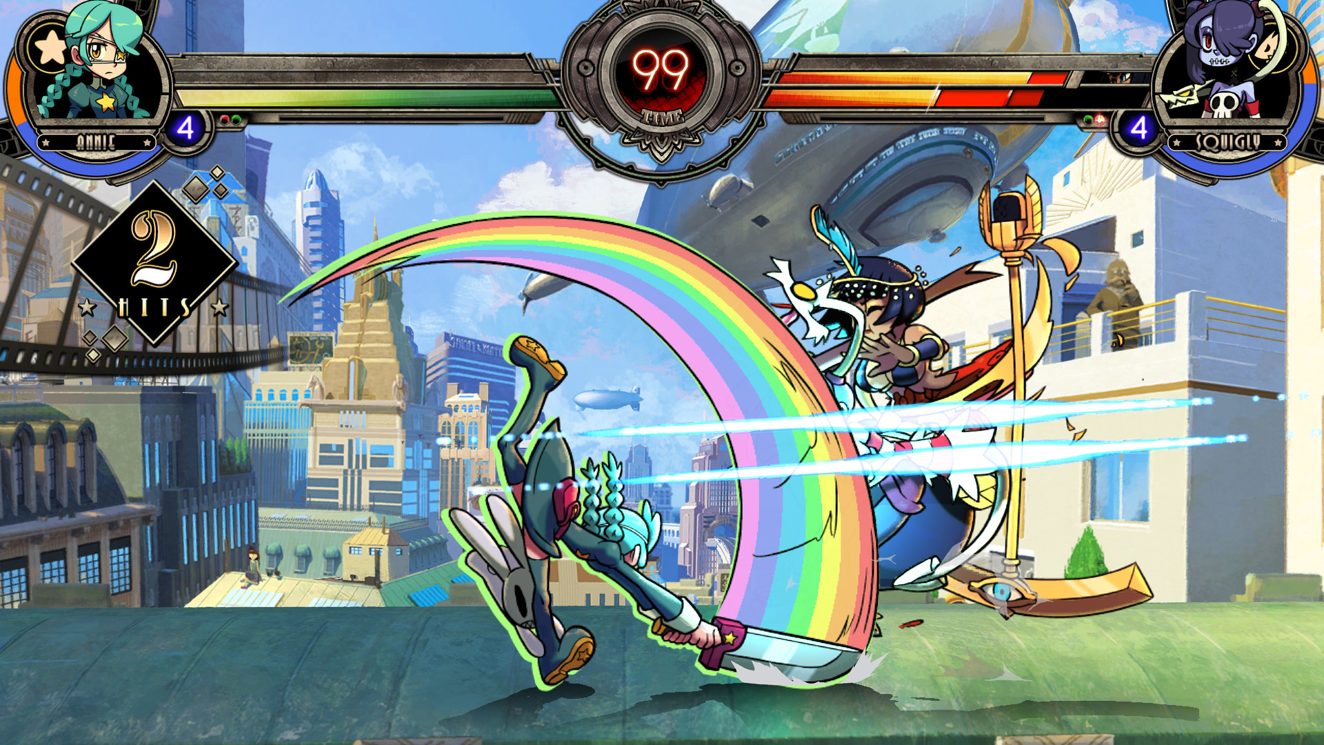 Skullgirls: Unique Characters in a situstoto Fighting Game
